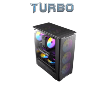 Case Gaming Antec VX310 4xFAN ARGB Mid-Tower + PSU 650W